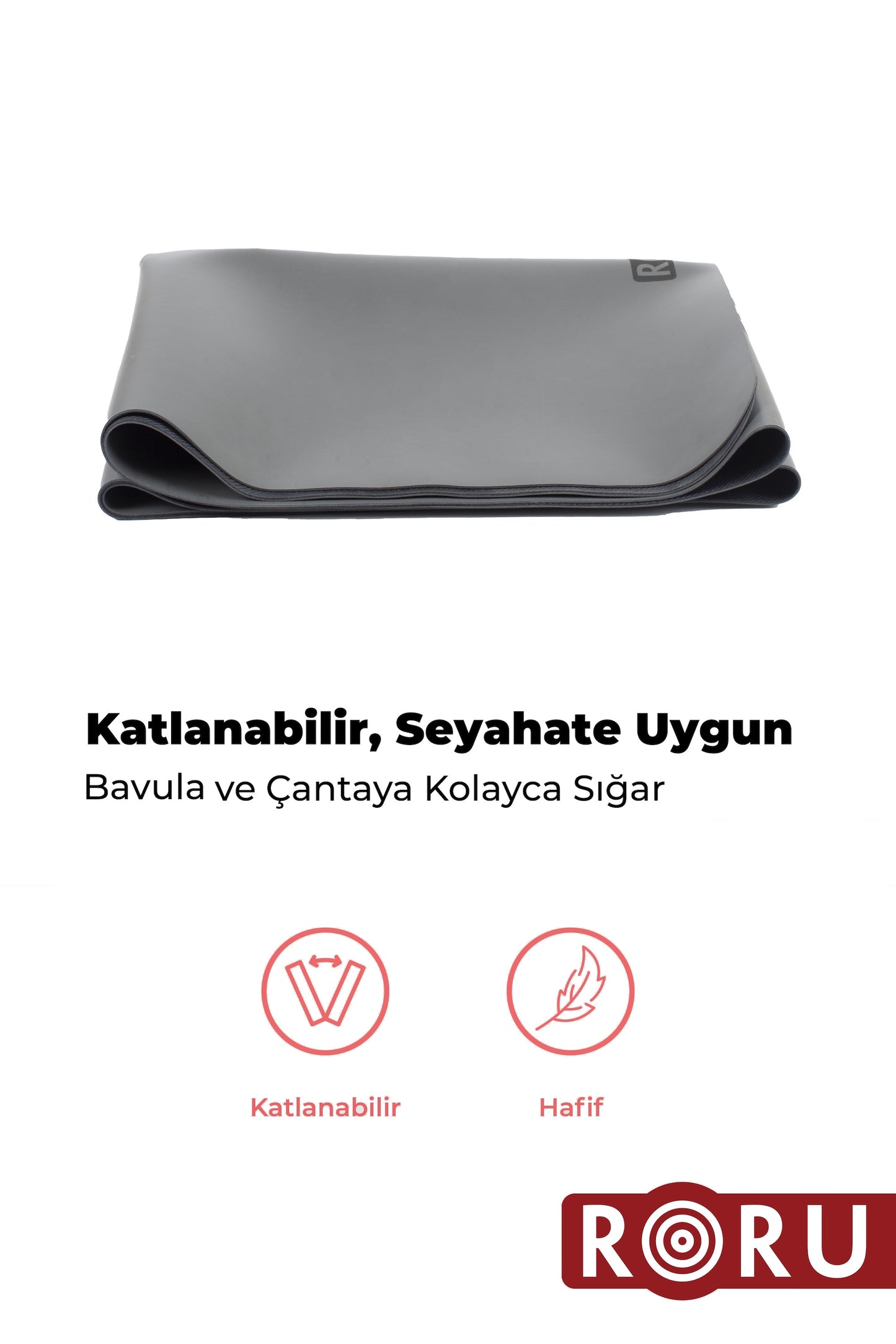 RORU Concept Sun Series Profesyonel Seyahat Yoga Matı 2.5mm