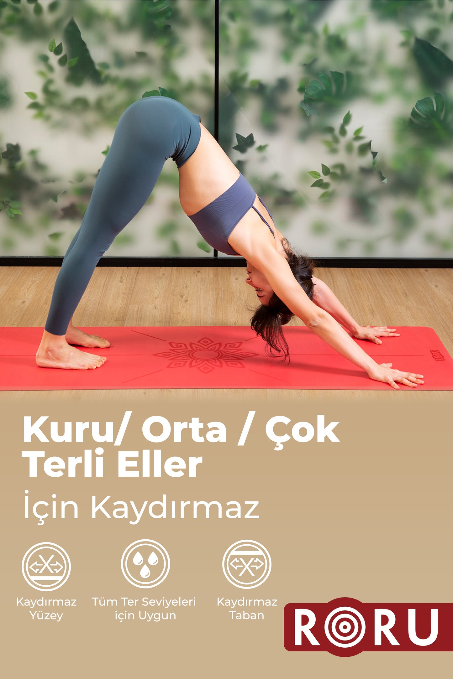RORU Concept Sun Series Profesyonel Seyahat Yoga Matı 2.5mm