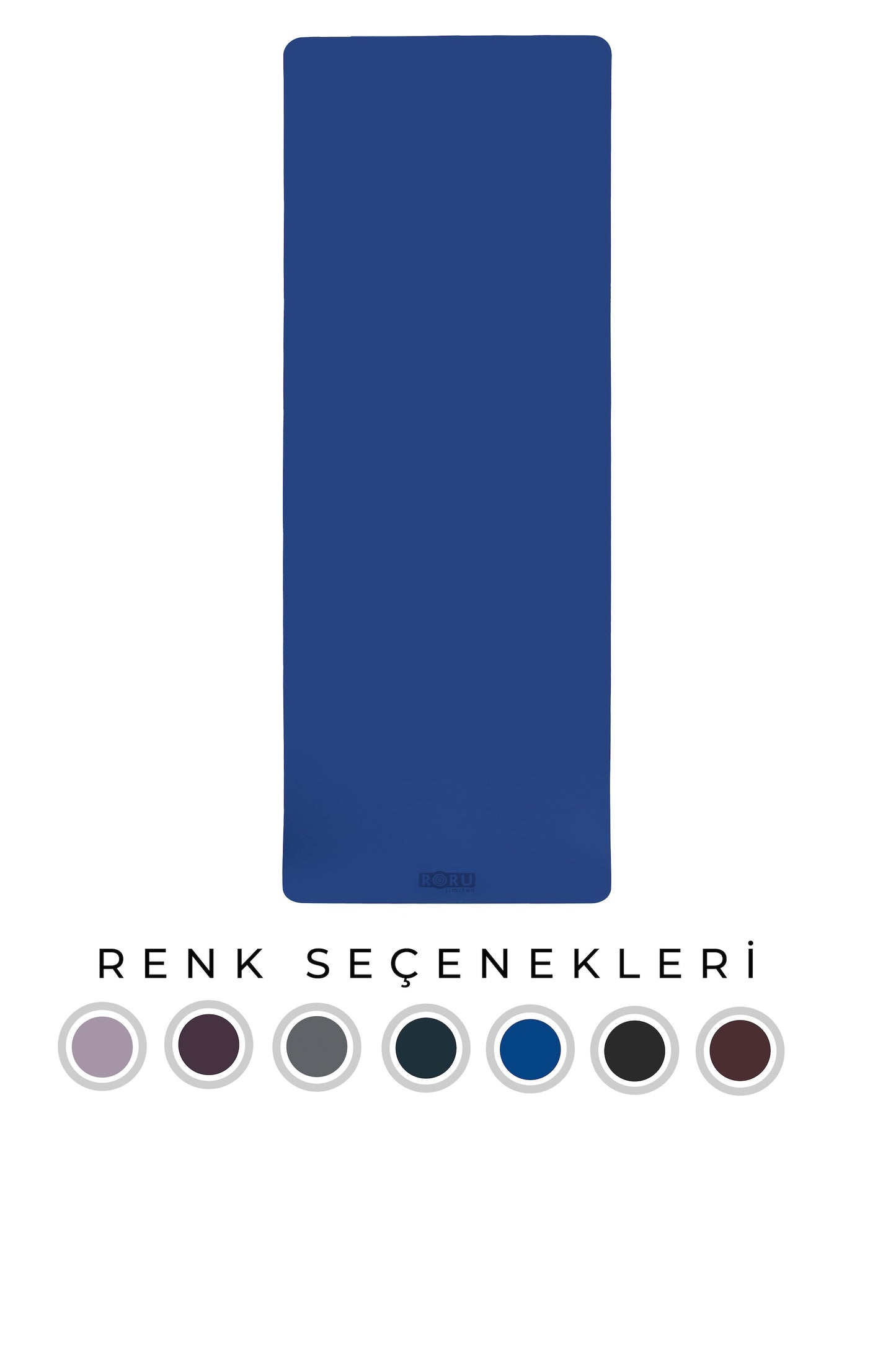 RORU Classic Sun Series Profesyonel Yoga Matı 4 mm