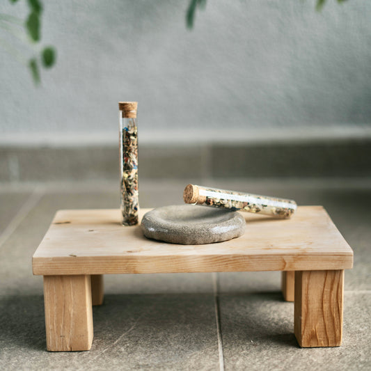 El Yapımı Seramik Tütsü Çanağı / 7 Dükkan sürpüntüsü hediyeli