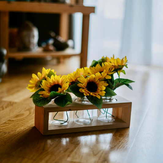 Çiçeklik 3'lü / Çiçeklik Tek'li