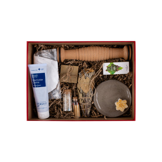 Yorgun Bacaklar ve Ayaklar İçin Şifalı Gece Ritüeli Hediye Kutusu