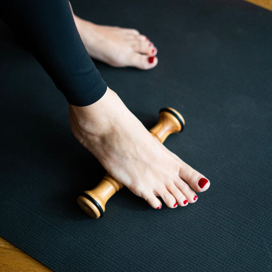 Ayak Masaj Aleti Ahşap Rulo 22,5 x 4,5 cm