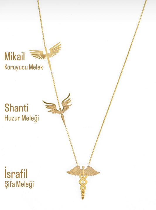 Melek Kolye / Angel’s Necklace / Mikail&Israfil&Shanti